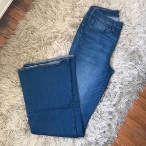 High Rise Wide Leg J Crew Jeans